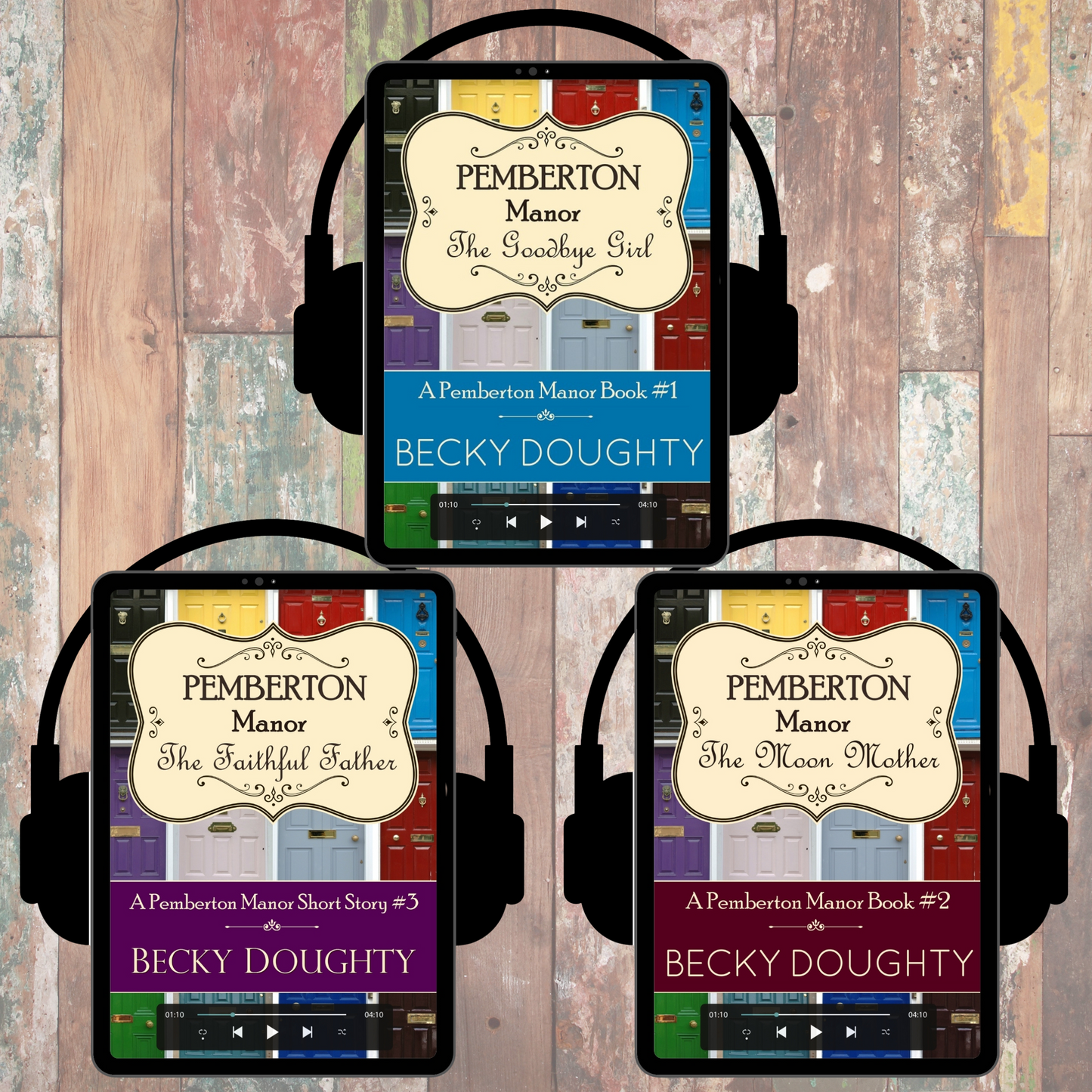 Addon Pemberton Manor 1-3 (Audiobook)